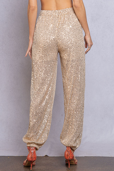 Gold Sparkle Pants