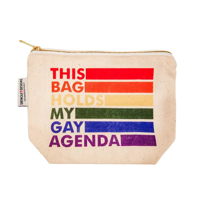 Gay Agenda Pride Pouch