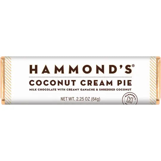 Coconut Cream Pie Chocolate Bar