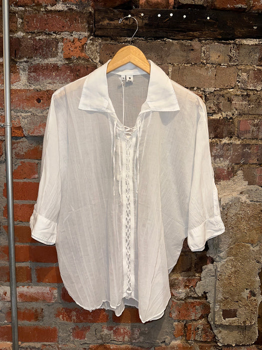Long Sleeve Shirt- Optical White