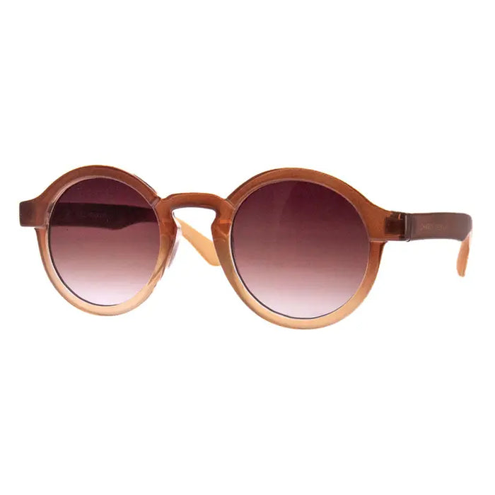 Brown Crystal Easy Sunglasses