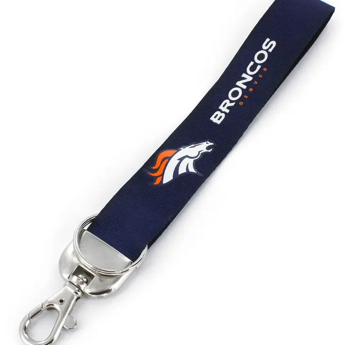 Broncos Wrislet Keychain