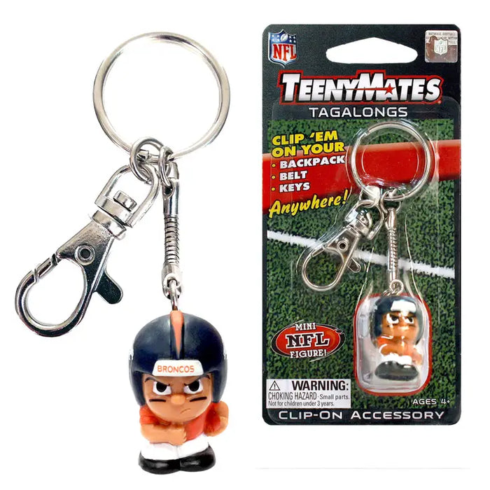 Denver Broncos Teenymate Keychain