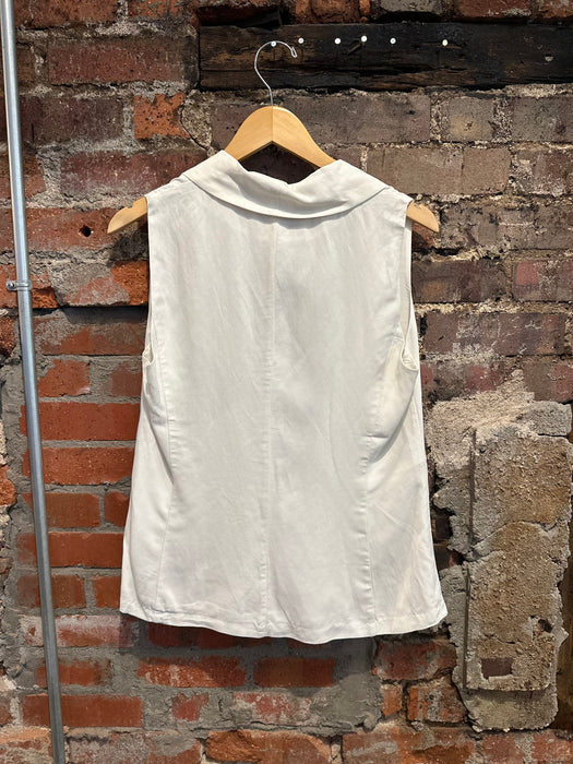 lily white clothes Women's Gilet- Lily White XL