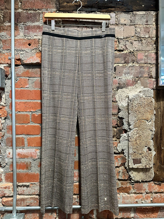 Cambio Faith Beige/Gold Glencheck