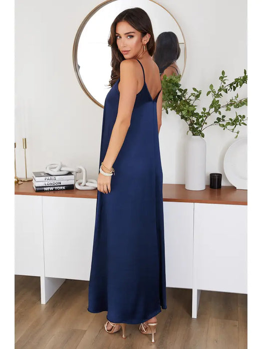 Silky Slip Maxi Dress