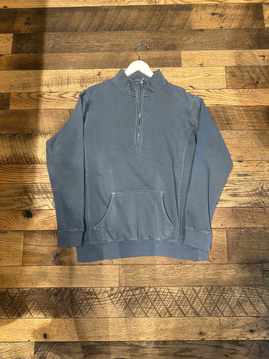 1/4 Zip Slate Blue