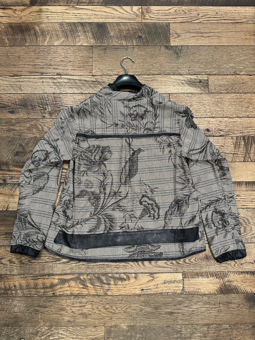 Shirt Blouse- Flower Squares