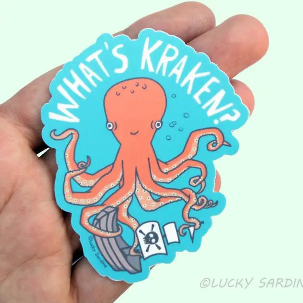 What's Kraken Vinyl Sticker