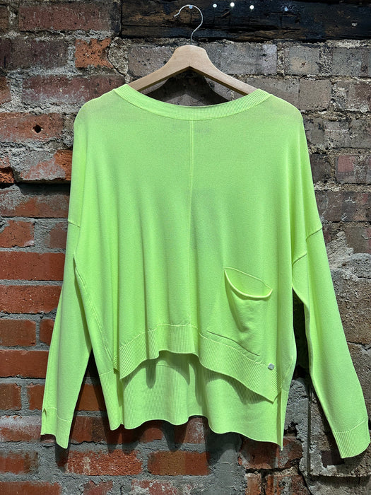 Pullover w/ Pocket- Neon