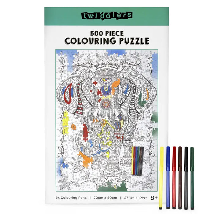 500 Piece Color Puzzle