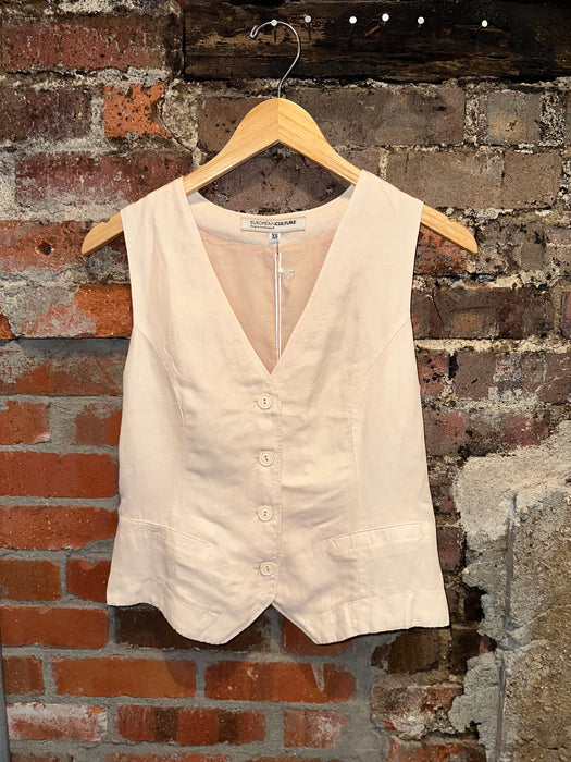 Women's Gilet- Sand Dollar