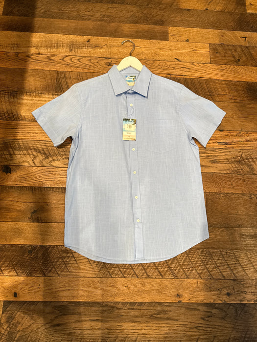 Sky Linen Short Sleeve