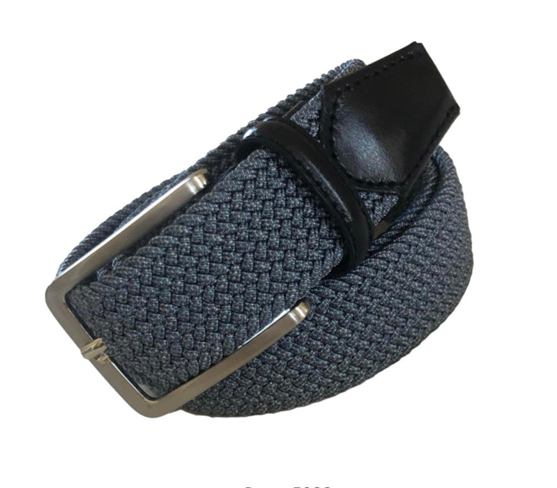 Blue Denim Stretch Belt