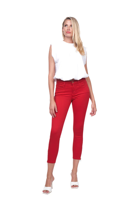 Signature Red Crop Pant