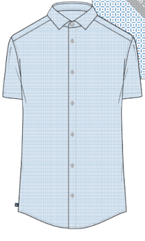 Halyard- White Grid Dot