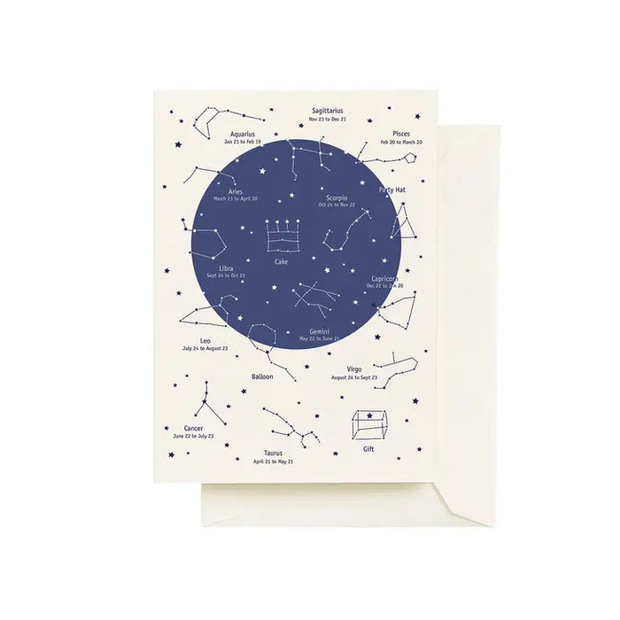Constellations Bday Card