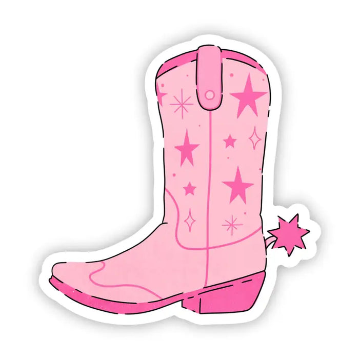 Pink Cowboy Sticker