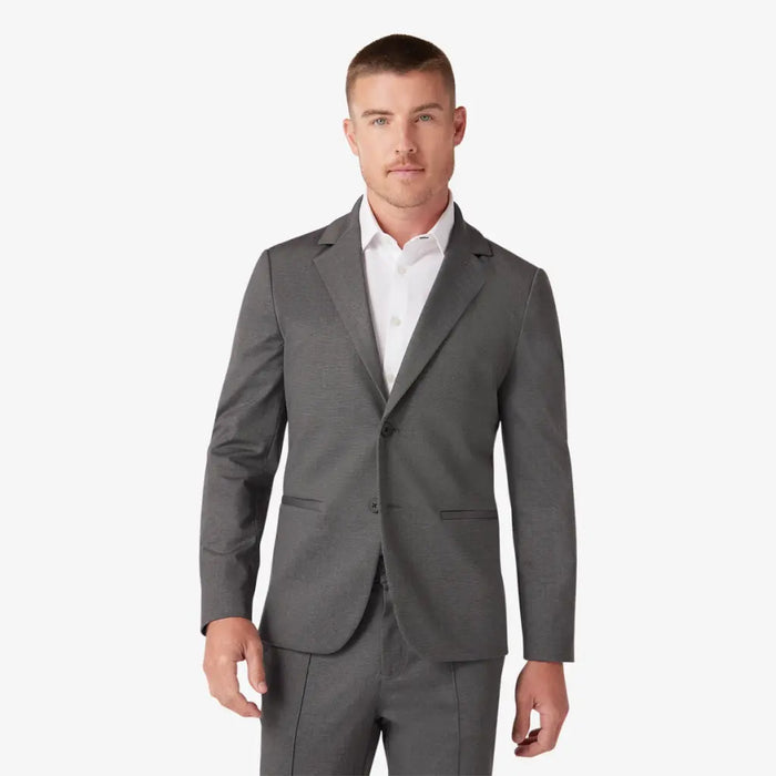 Parker Blazer Black Herringbone