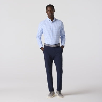 Leeward- Light Blue Gingham