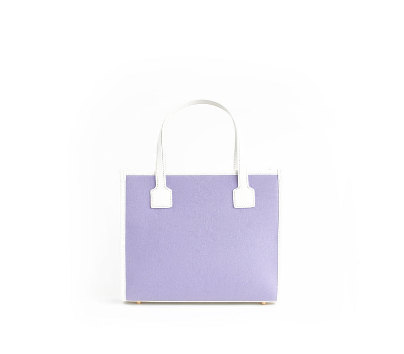 Oasis - Purple Iris Vegan Canvas Bag