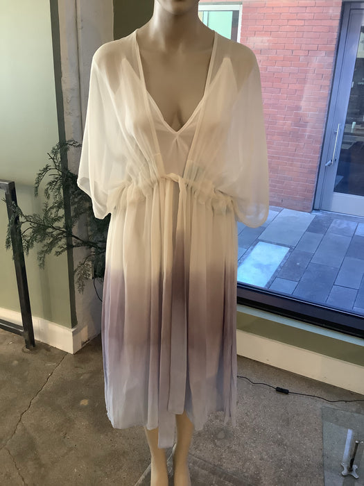Purple Medina Silk Gown