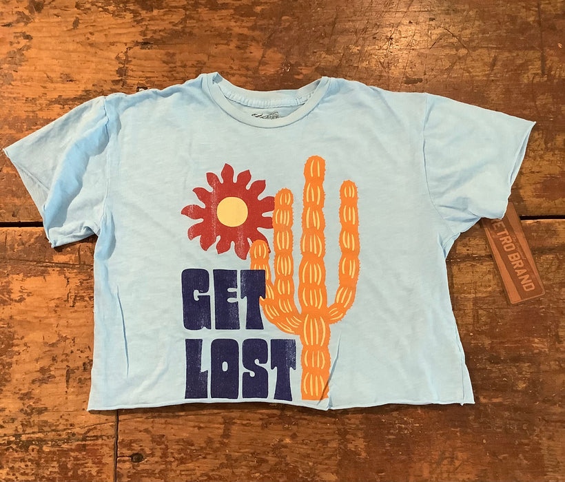 Get Lost Cropped Tee