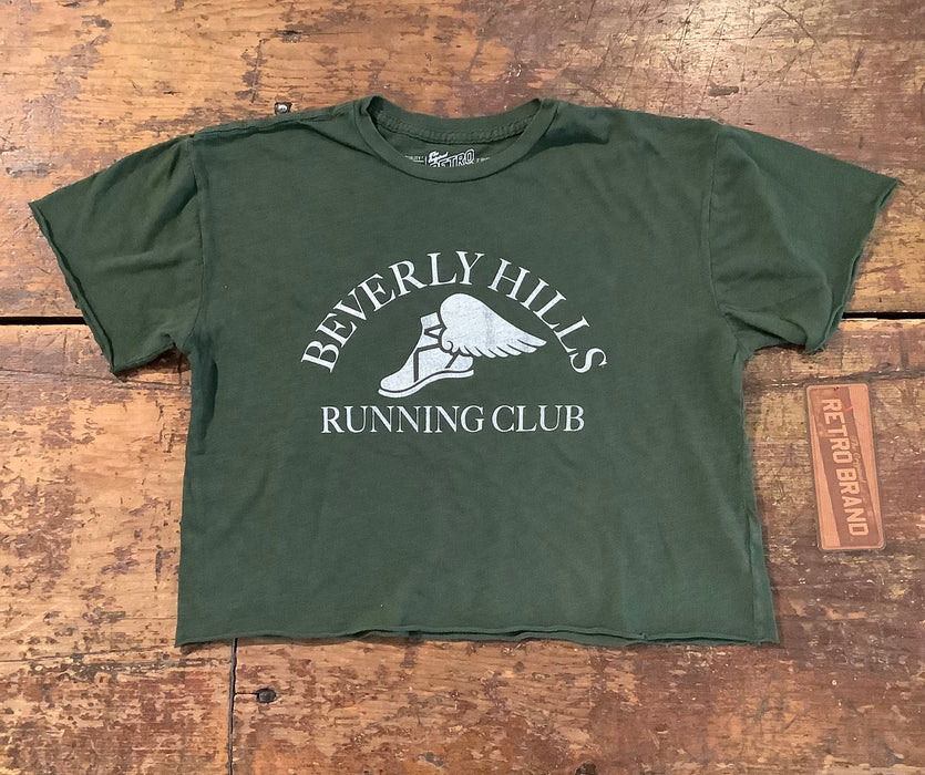 Beverly Hills Run Club Cropped Tee