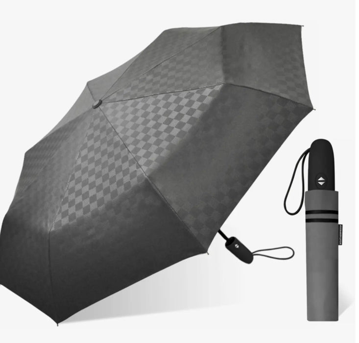 Weatherproof 42” Umbrella Grey