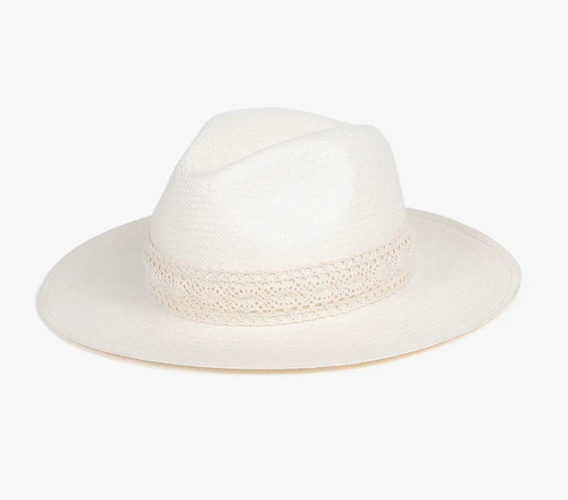 Habana White Lace Panama Hat
