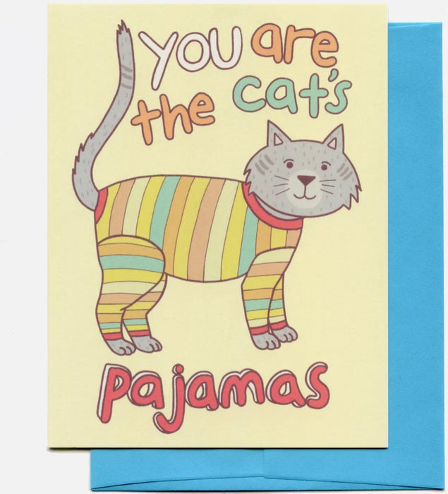 Cat’s Pajamas Greeting Card